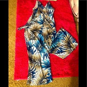 Spaghetti strap jumpsuit